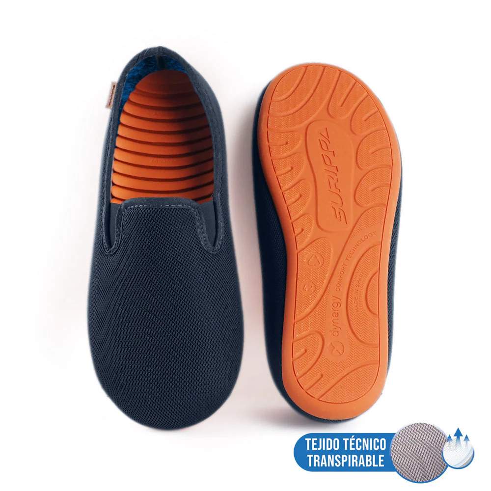 SURIPPA 3.0 RELAX-GO | SLIPPERS DE RECUPERACIÓN MARINO NARANJA - Image 4