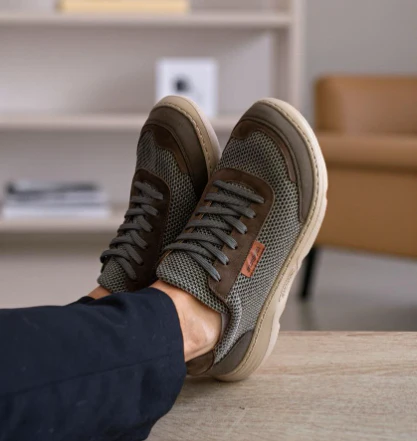 SURIPPA 4.0 CITY | SNEAKERS DE RECUPERACIÓN PARA HOMBRE KHAKI - Image 7